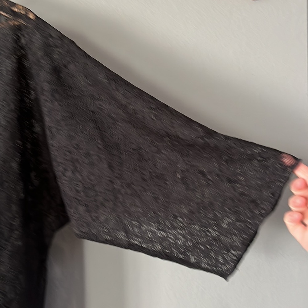LulaRoe lace long cardigan - Picture 3 of 6